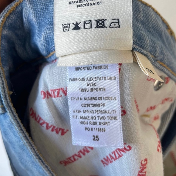 Alice + Olivia Amazing Two Tone‎ High Rise Skirt - Picture 12 of 12